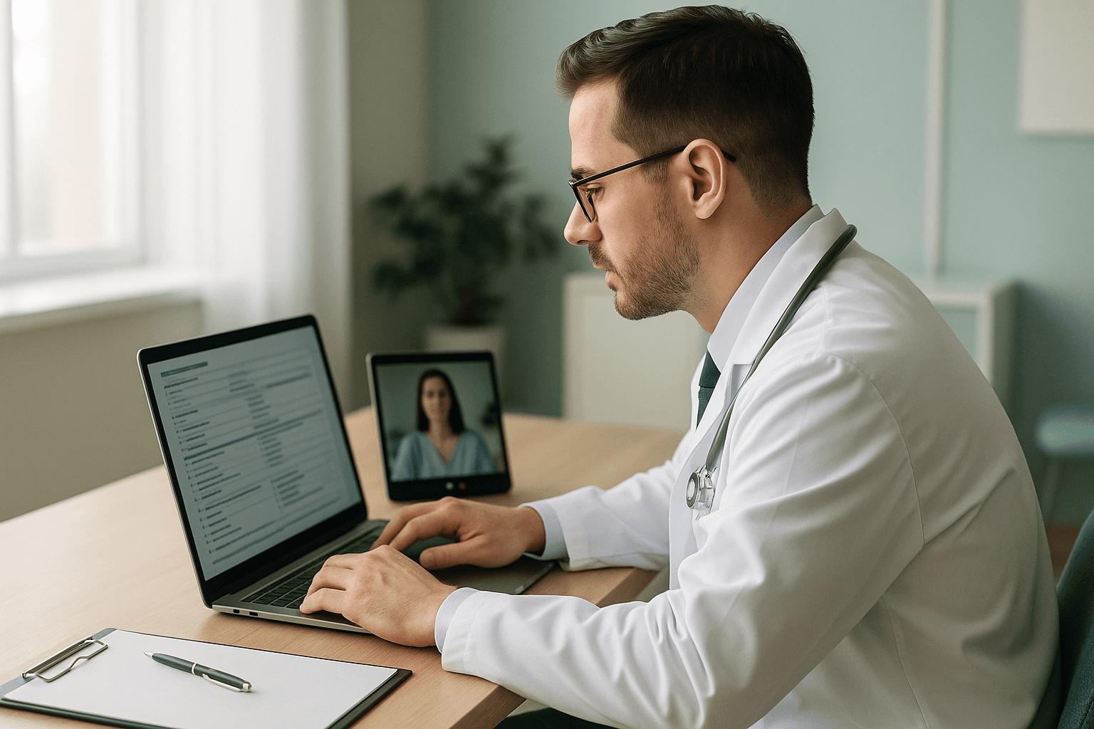 Capa: Anamnese Digital para Telemedicina: Como Enviar Antes da Consulta