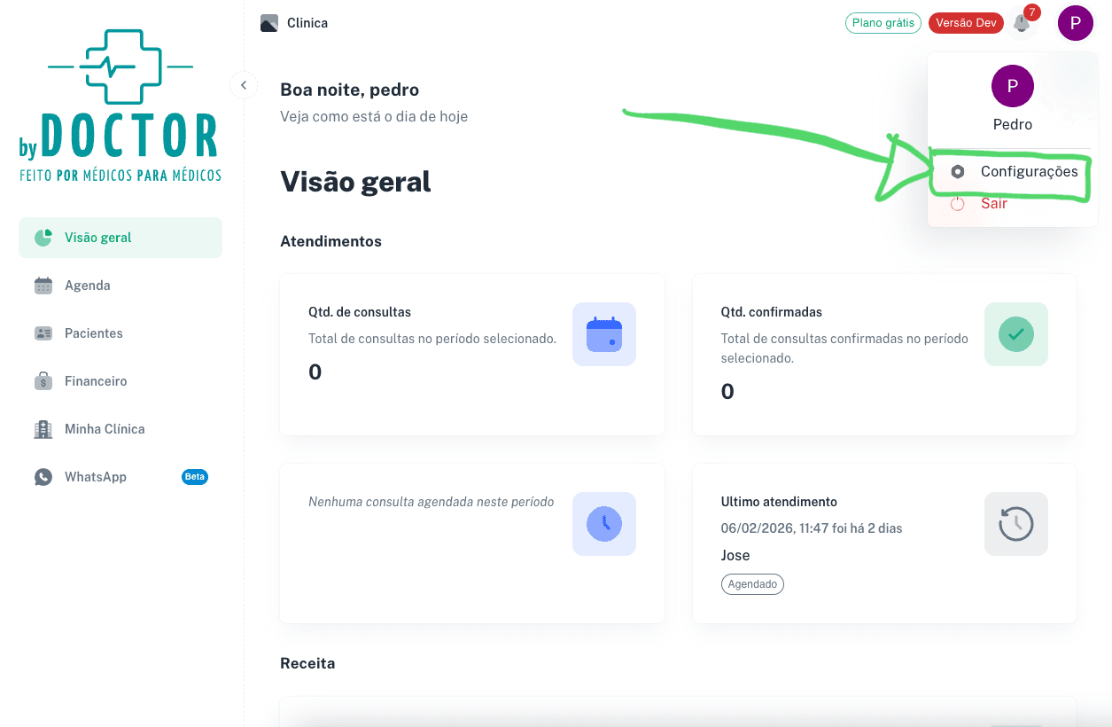 Capa: Gestão financeira: contas, dashboard e pagamentos