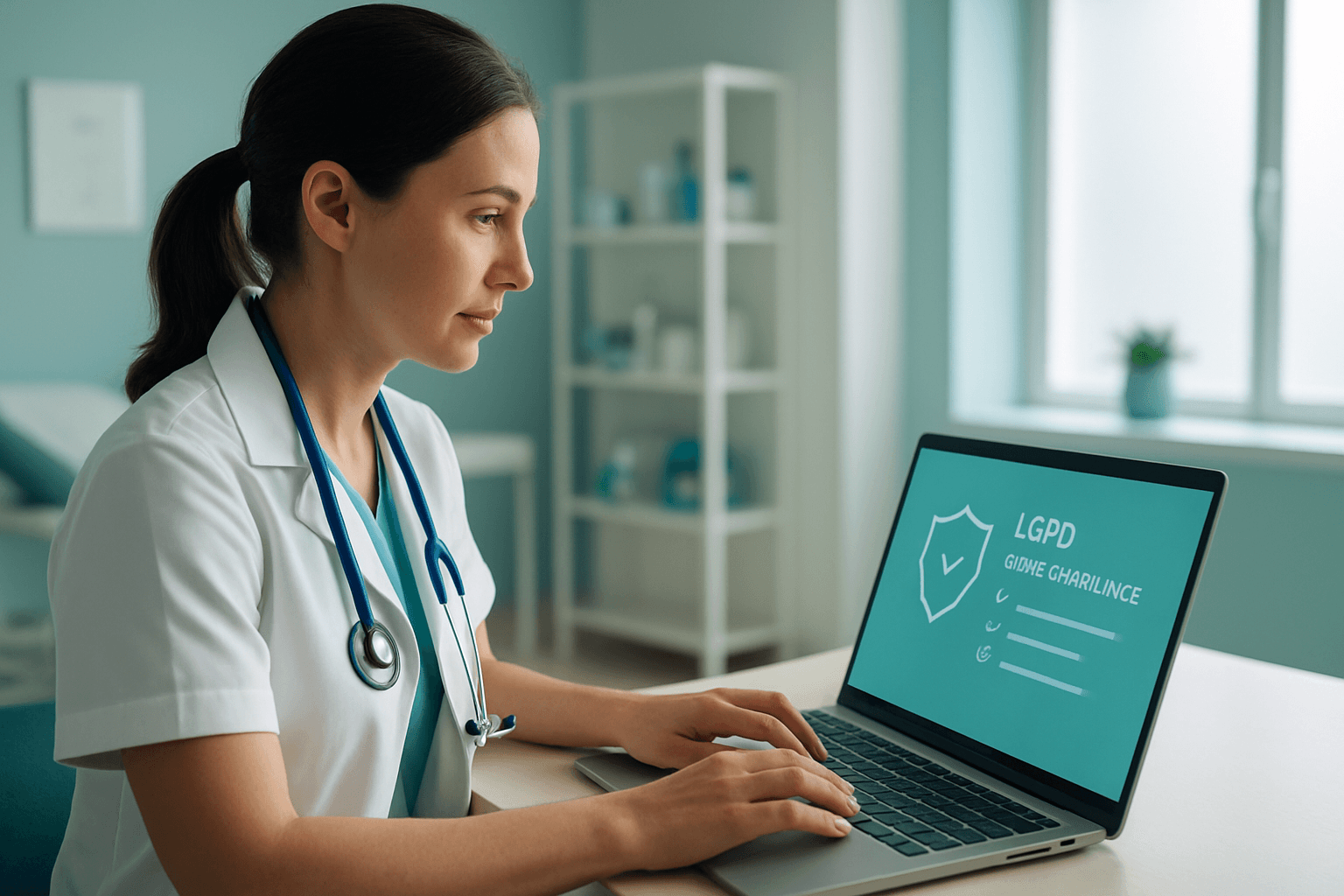 Capa: Como Verificar se o Software da Sua Clínica está em Conformidade com LGPD