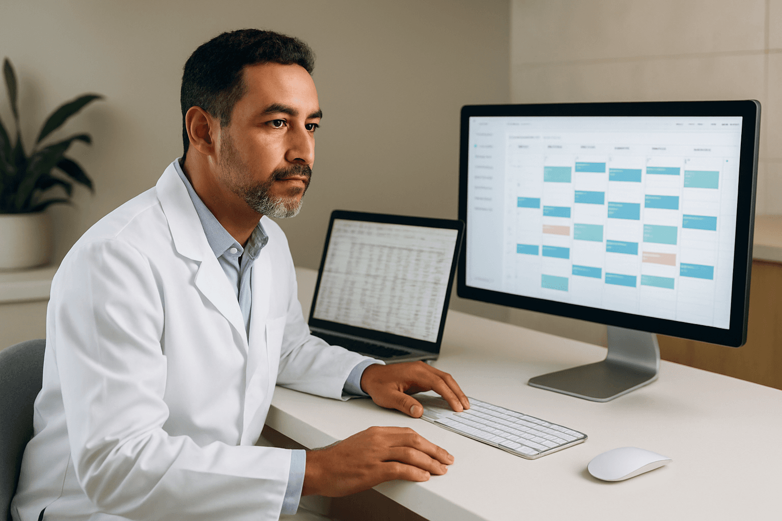 Capa: Controle de Pacientes: Software vs. Planilha – Por que Migrar