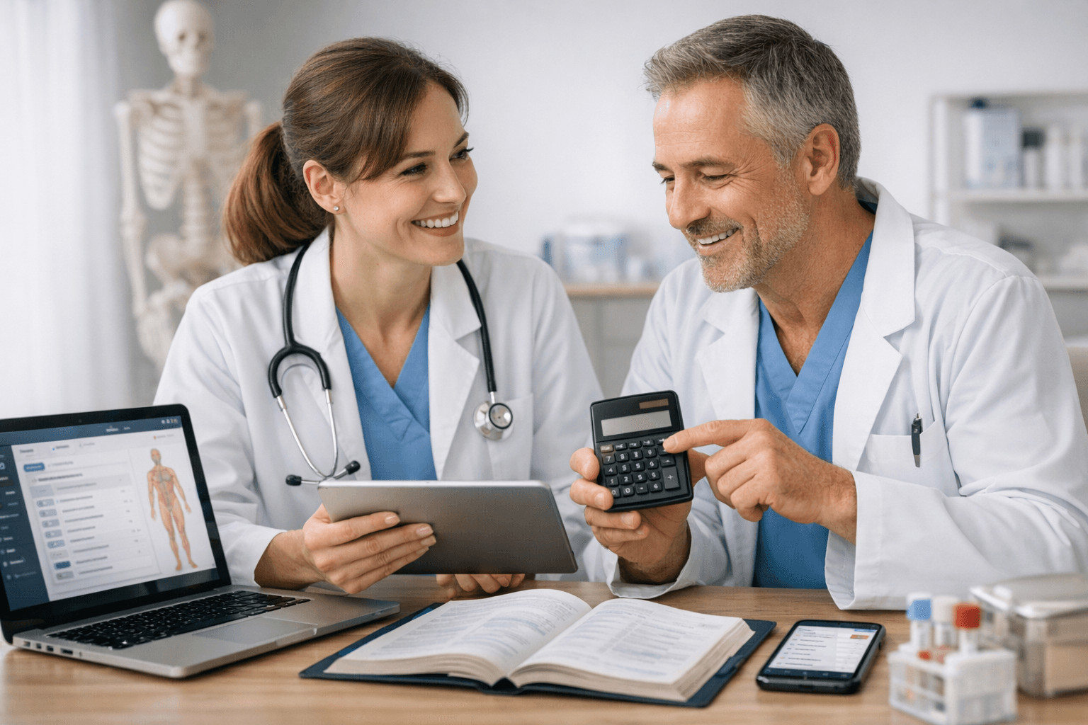 Capa: Ferramentas gratuitas para médicos: calculadoras e busca CID-10