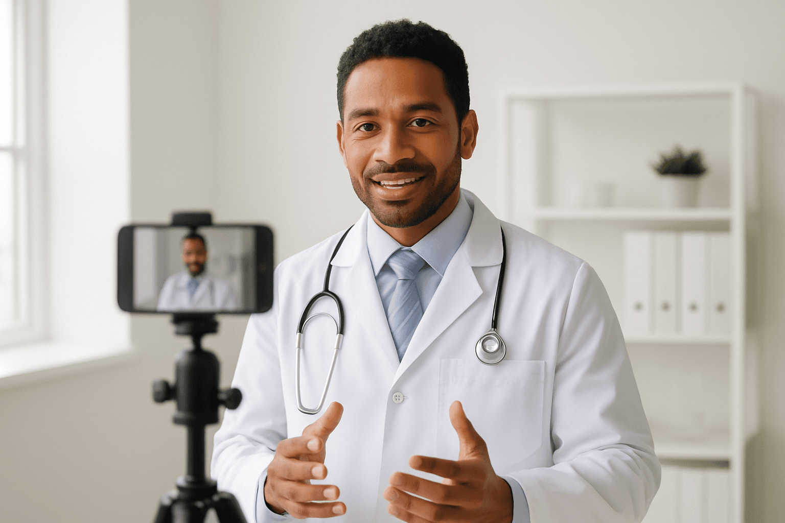 Capa: Marketing Médico Digital com Conteúdo: Como Atrair Pacientes Qualificados