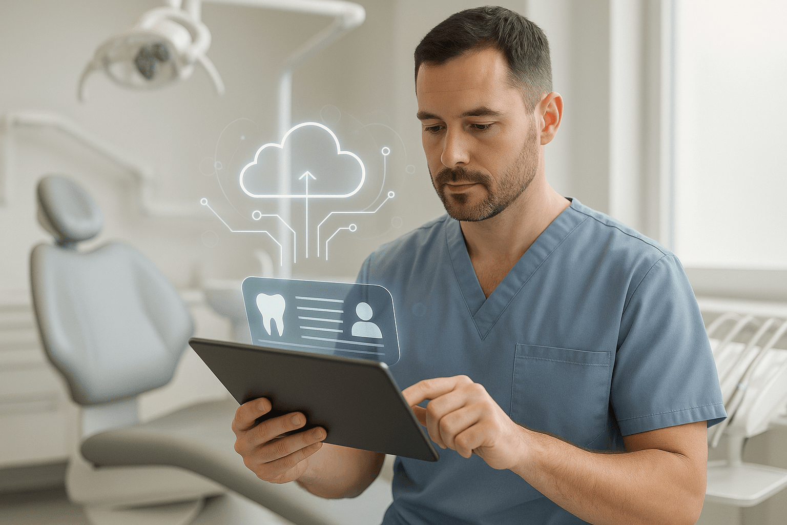 Capa: Software Odontológico na Nuvem: Vantagens e Cuidados