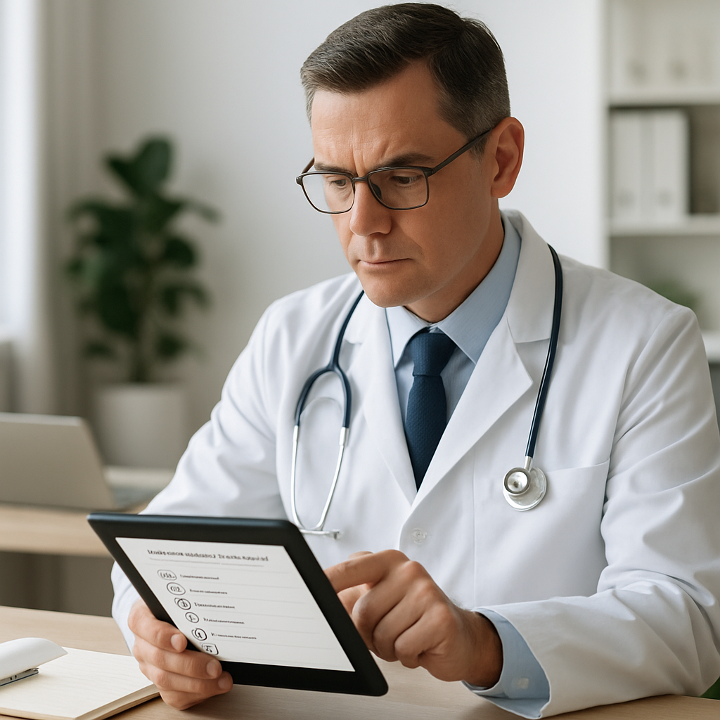 Checklist de funcionalidades obrigatórias em software médico para teleconsulta conforme CFM
